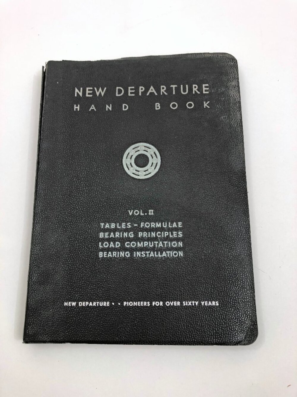 New Departure Hand Book Vol II Tables Formulae 7th Edition 1958